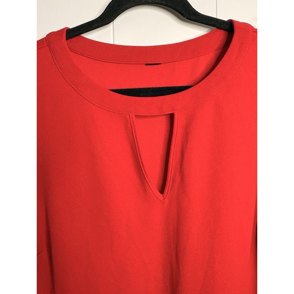 SHEIN CURVE size 3XL red short sleeve dress Plus Size Women On Trend - Picture 4 of 7